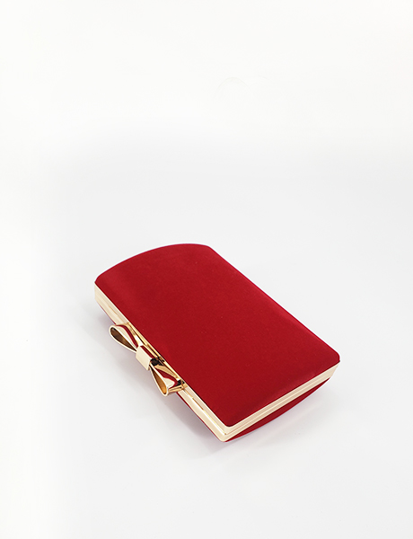 Red Clutch Handbag