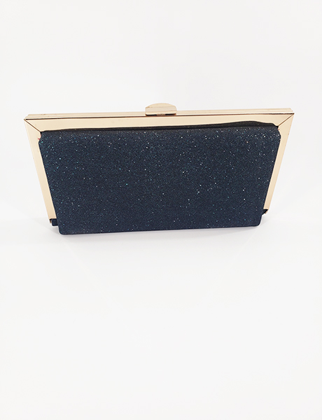 Dark Blue Clutch Handbag
